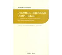 homme personne corporelle specificite personne humaine chez