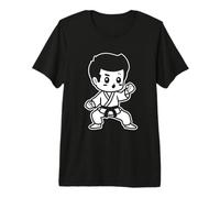 Homme Petit garçon karaté Sports pour garçons T-Shirt Haut de Gamme