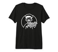 Homme Pizza Maker Line Art Italian Restaurant pour garçons T-Shirt Haut de Gamme