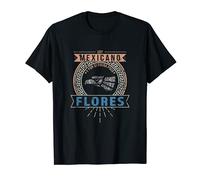 Homme Playera Soy Mexicano y por si fuera poco Flores T-Shirt