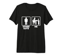 Homme Programmateur par Rapport à Regular Guys - Codeur de développement Amusant T-Shirt Haut de Gamme