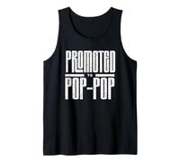 Homme Promu en annonce Pop Pop New Dad pour Baby Reveal Débardeur