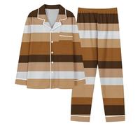 Homme Pyjama 2 Pièces Coton Hiver, Pyjama Homme Vert, Blanc, Gris, À Carreaux, Décontracté, Doux Et Confortable, Grande Taille, Pas Cher