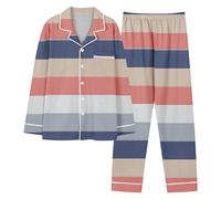 Homme Pyjama 2 Pièces Coton Hiver, Pyjama Homme Vert, Blanc, Gris, À Carreaux, Décontracté, Doux Et Confortable, Grande Taille, Pas Cher