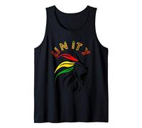 Homme Rasta Unity Lion Couleurs Reggae Beau Cadeau Fan Rastafari Débardeur