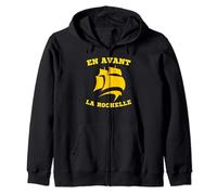 Homme Rochelais La Rochelle Rugbyman Cadeau Rugby Humour Sweat à Capuche