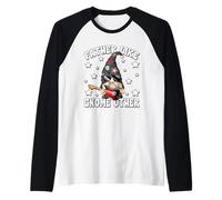 Homme Rockin Dad for Bass Guitar Player Funny Fathers Day GNOME Manche Raglan