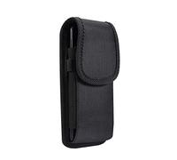 Homme Sacoche de Ceinture pour Telephone, Petite Pochette de Ceinture Homme, 7.2Pouce Nylon Sac de Ceinture de Téléphone Portable Vertical Étui Ceinture Smartphone Sacoche de Travail Sac Randonnée