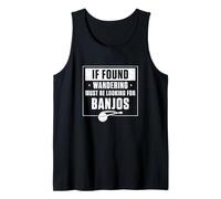 Homme s'il est trouvé Errant, Vous devez être à la Recherche de Banjos et d'un Joueur de Banjo Débardeur