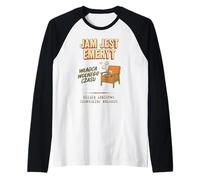 Homme Smieszny Emeryt Polish Pensioner Legend Funny Lazy Retiremen Manche Raglan