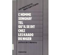 Homme Songhay Tel Qu'il Se Dit