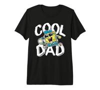 Homme Spongebob Squarepants Father's Day Cool Dad T-Shirt Haut de Gamme