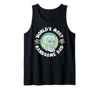 Homme Spongebob Squarepants Father's Day World's Most Handsome Dad Débardeur