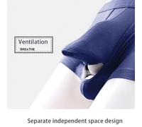 Homme Sport Boxer en Coton Fashion Briefs G-String Thong Calecon Mode Chic Caleçon Nouveauté Personnalisé Men's Lingerie Dentelle Un Design de Couleur Unique pour Confort Tout au Long