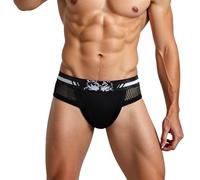 Homme Sport Boxer en Coton Fashion Briefs G-String Thong Nouveauté Shorts Caleçons Slip Sexy et Confortable Deguisement Animal Un Design de Couleur Unique Drole BâIllon Cadeau