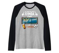 Homme St Etienne Mec Sympa Stéphanois Apéro Bière Foot Supporter Manche Raglan