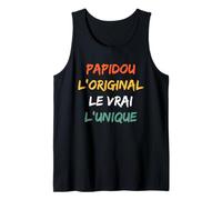 Homme Sunrom Papi Papidou homme humour Papidou Débardeur