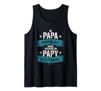 Homme Super Papi Papy Exceptionnel Fête Des Pères Futur Papy Débardeur
