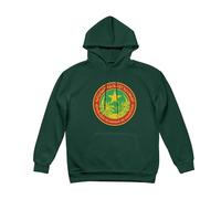 Homme Sweat-Shirt À Capuche L'Islam Mauritanien Emblème National Entièrement Zippé Coupe Confortable Décontractée Tenue De Travail Vêtements Quotidiens Régulière