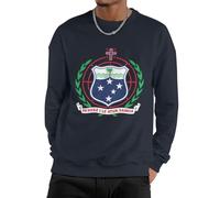 Homme Sweat-Shirt À Col Rond en Polaire, Pull Basique État Indépendant De Samoa Drapeau National Sweatshirt Homme Femme Manches Longues Haut Chaud Hiver Toutes Saisons Couple