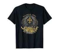 Homme Symbole d'aigle écossais Rite de franc-maçonnerie à double tête T-Shirt