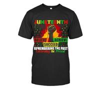 Homme T-Shirt Juneteenth Croire Atteindre Réussir Graphique Manches Courtes Été Décontracté Tee Respirant Doux Confortable pour Quotidien Fête
