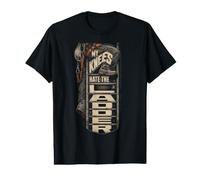 Homme Technicien en Éoliennes My Knees Hate The Ladder T-Shirt Graphique avec Valeur
