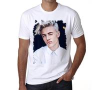 Homme Tee-Shirt Baiser De Lucky Blue Smith - Lucky Blue Smith Kiss - T-Shirt Graphique Éco-Responsable Vintage Cadeau Nouveauté