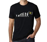 Homme Tee-Shirt Bitcoin BTC Revolution HODL Crypto T-Shirt Graphique Éco-Responsable Vintage Cadeau Nouveauté Noir Profond XL