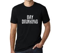 Homme Tee-Shirt Boire Toute La Journée Drôle De Thanksgiving - Drinking All Day Funny Thanksgiving - T-Shirt Graphique Éco-Responsable Vintage Cadeau Nouveauté
