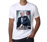 Homme Tee-Shirt Boris Johnson Brexit T-Shirt Graphique Éco-Responsable Vintage Cadeau Nouveauté
