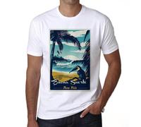 Homme Tee-Shirt Buena Suerte Pura Vida Beach T-Shirt Graphique Éco-Responsable Vintage Cadeau Nouveauté