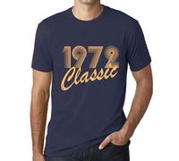 Homme Tee-Shirt Classique 1972 - Classic 1972 - 52 Ans T-Shirt Graphique Idée Cadeau 52e Anniversaire Vintage Année 1972 Nouveauté