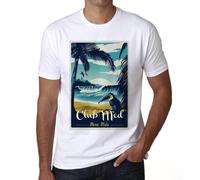 Homme Tee-Shirt Club Med Pura Vida Beach T-Shirt Graphique Éco-Responsable Vintage Cadeau Nouveauté