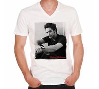 Homme Tee-Shirt Col V Robert Pattinson T-Shirt Graphique Éco-Responsable Vintage Cadeau Nouveauté