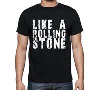 Homme Tee-Shirt Comme Une Pierre Qui Roule - Like A Rolling Stone - T-Shirt Graphique Éco-Responsable Vintage Cadeau Nouveauté