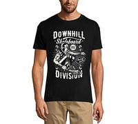 Homme Tee-Shirt Division De La Descente De Skateboard Skate Or Die - Patineur - Downhill Skateboard Division Skate Or Die - Skater - T-Shirt Graphique Éco-Responsable Vintage Cadeau Nouveauté N