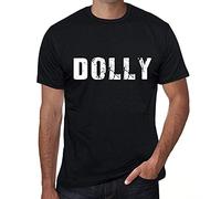 Homme Tee-Shirt Dolly T-Shirt Vintage Noir Profond L