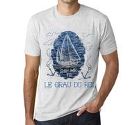 Homme Tee-Shirt Expédie-Moi Au Grau-Du-Roi - Ship Me To Le Grau-Du-Roi - T-Shirt Graphique Éco-Responsable Vintage Cadeau Nouveauté