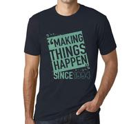 Homme Tee-Shirt Faire Bouger Les Choses Depuis 1994 - Making Things Happen Since 1994 - 30 Ans T-Shirt Graphique Idée Cadeau 30e Anniversaire Vintage Année 1994 Nouveauté