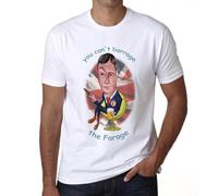 Homme Tee-Shirt Farage Nigel Brexit T-Shirt Graphique Éco-Responsable Vintage Cadeau Nouveauté