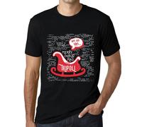 Homme Tee-Shirt Ho Ho Ho Joyeux Noël De Tripoli - Ho Ho Ho Merry Christmas From Tripoli - T-Shirt Graphique Éco-Responsable Vintage Cadeau Nouveauté