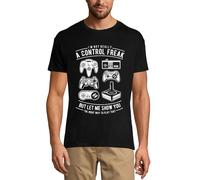 Homme Tee-Shirt - I Am Not Really Control Freak But Let Me Show You The Right Way To Play That - Gamer - T-Shirt Graphique Éco-Responsable Vintage Cadeau Nouveauté