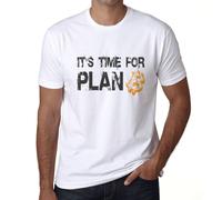 Homme Tee-Shirt Il Est Temps Pour Le Plan B Bitcoin Btc Hodl Crypto - It's Time For Plan B Bitcoin Btc Hodl Crypto - T-Shirt Graphique Éco-Responsable Vintage Cadeau Nouveauté