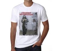 Homme Tee-Shirt Informations Touristiques - Tourist Information - T-Shirt Graphique Éco-Responsable Vintage Cadeau Nouveauté