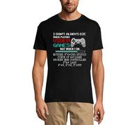 Homme Tee-Shirt Je Ne Meurs Pas Toujours En Jouant À Des Jeux - Gaming - I Don't Always Die When Playing Games - Gaming - T-Shirt Graphique Éco-Responsable Vintage Cadeau Nouveauté