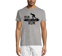 Homme Tee-Shirt Je Pensais Qu'ils Disaient Que Le T-Shirt - I Thought They Said Rum Run Shirt For Runner - T-Shirt Graphique Éco-Responsable Vintage Cadeau Nouveauté
