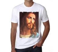 Homme Tee-Shirt Jésus-Christ Beau Gosse - Jesus Christ Handsome - T-Shirt Graphique Éco-Responsable Vintage Cadeau Nouveauté