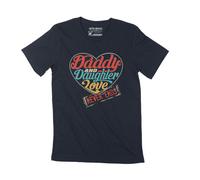 Homme Tee-Shirt La Fille À Papa - Daddy's Girl Short Sleeve - T-Shirt Graphique Éco-Responsable Vintage Cadeau Nouveauté
