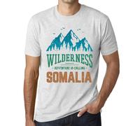Homme Tee-Shirt La Nature Sauvage L'aventure Appelle La Somalie - Wilderness, Adventure Is Calling Somalia - T-Shirt Graphique Éco-Responsable Vintage Cadeau Nouveauté
